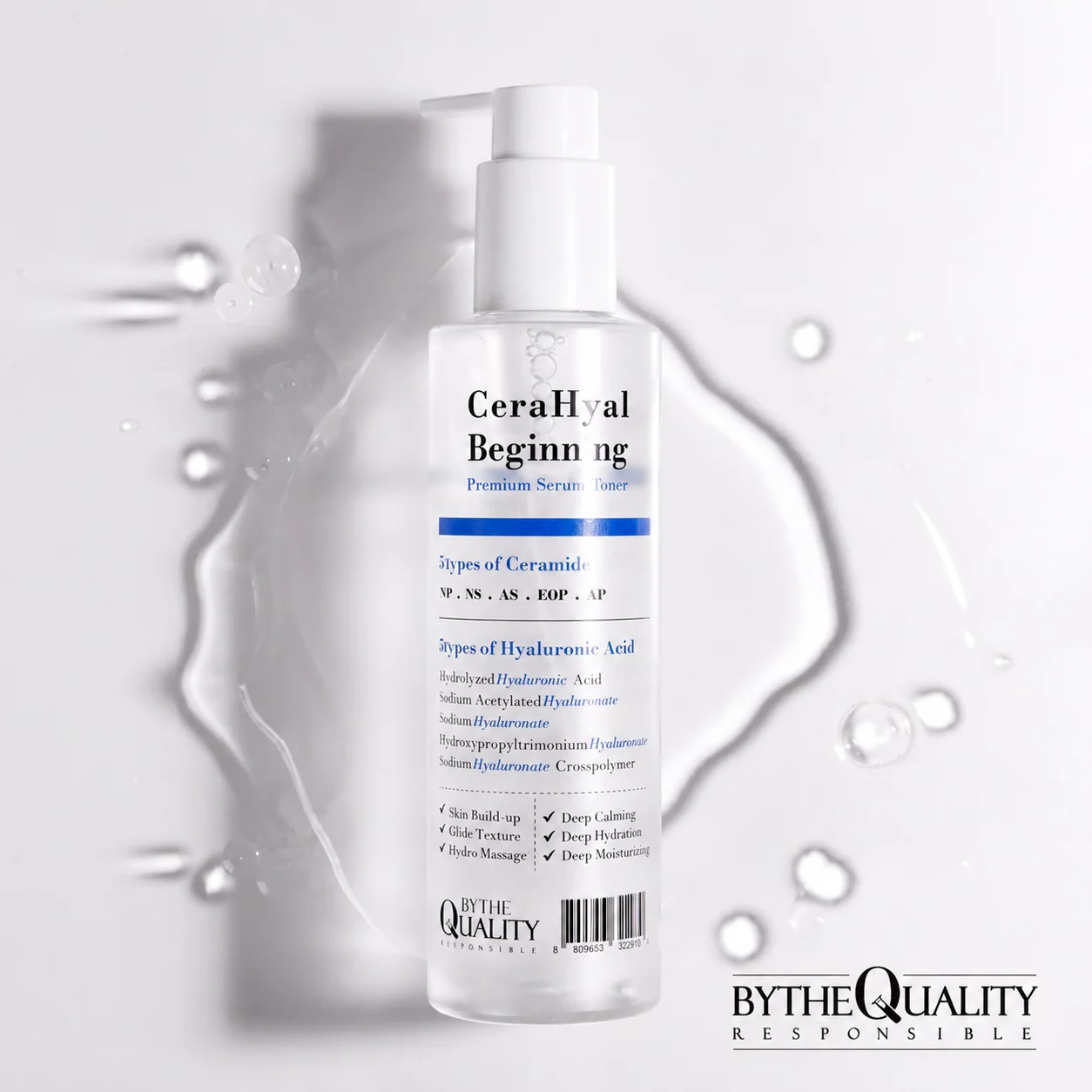 BY THE QUALITY Cerahyal Premium Serum Toner 4