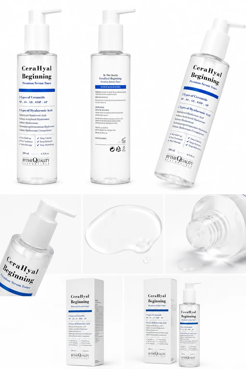 BY THE QUALITY Cerahyal Premium Serum Toner 5