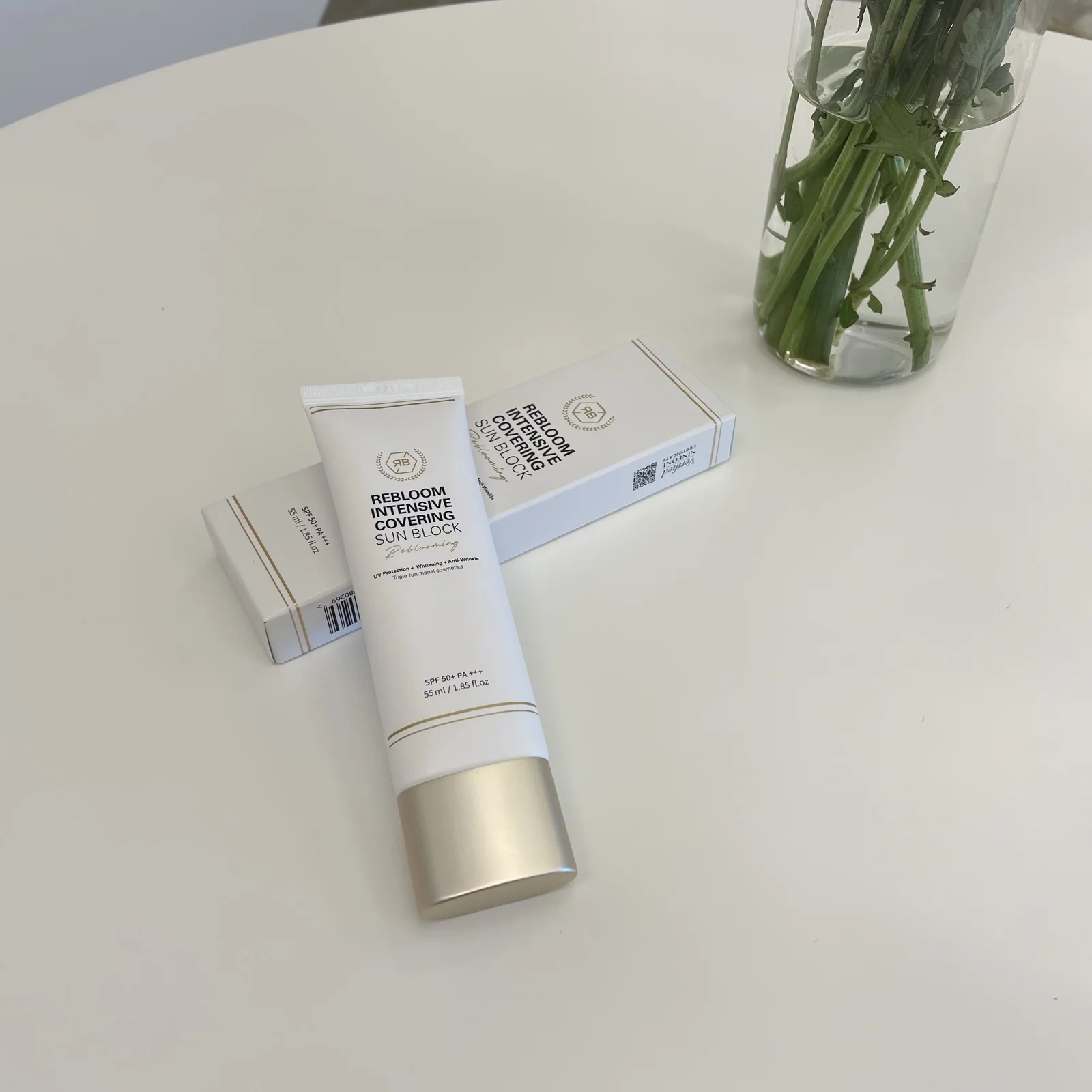 REBLOOM – Intensive Covering Sun Block SPF50+ PA+++ 8